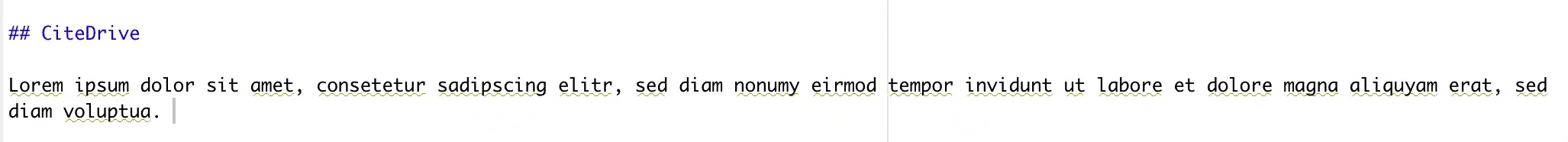 CiteDrive - Paste citationkey